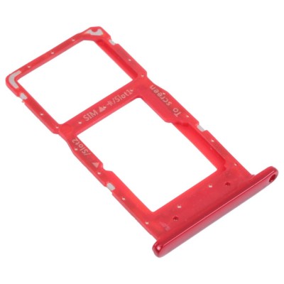 Sim Card Holder Tray For Huawei P Smart 2019 Red - Maxbhi Com