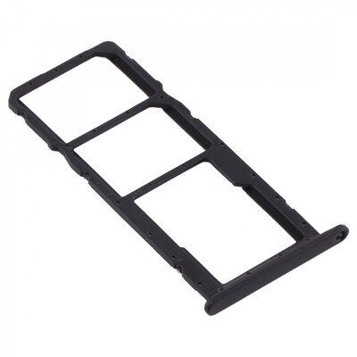 Sim Card Holder Tray For Huawei Y6 Pro 2019 Black - Maxbhi Com