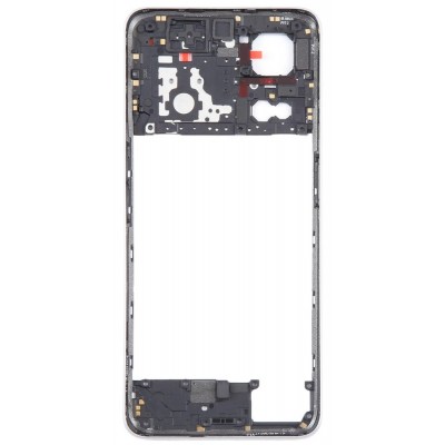 Middle Frame Ring Only For Realme Gt Neo 5 Se White By - Maxbhi Com