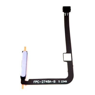 Fingerprint Sensor Flex Cable For Blackview Color 8 Purple By - Maxbhi Com