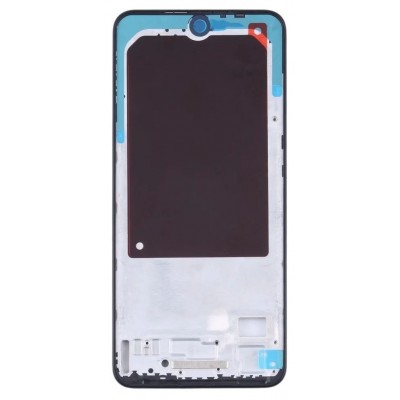 Lcd Frame Middle Chassis For Xiaomi Redmi 11 Prime Black By - Maxbhi Com