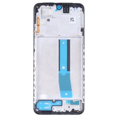 Lcd Frame Middle Chassis For Xiaomi Redmi 11 Prime Black By - Maxbhi Com