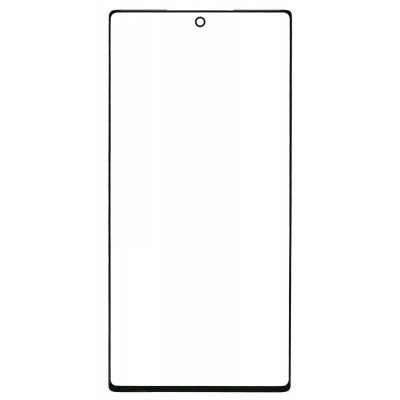Replacement Front Glass For Samsung Galaxy Note 10 Plus Blue By - Maxbhi Com