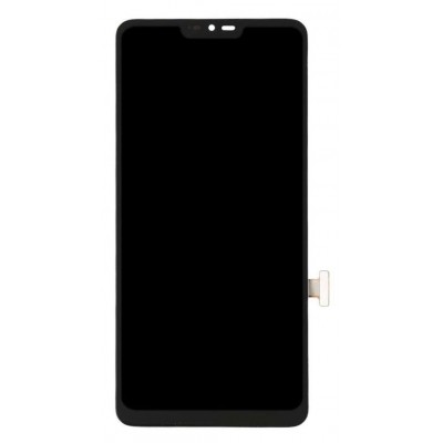Lcd With Touch Screen For Lg G7 Thinq Grey By - Maxbhi Com