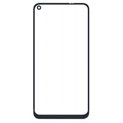 Replacement Front Glass For Vivo Y50 Blue By - Maxbhi Com