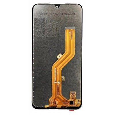 Lcd With Touch Screen For Itel A04 Cyan By - Maxbhi Com