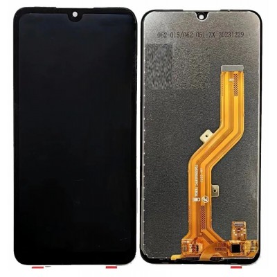 Lcd With Touch Screen For Itel A04 White By - Maxbhi Com