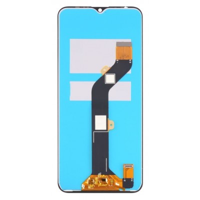 Lcd With Touch Screen For Itel P37 Black By - Maxbhi Com
