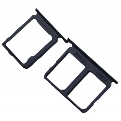 Sim Card Holder Tray For Samsung Galaxy A9 Pro 2016 Black - Maxbhi Com