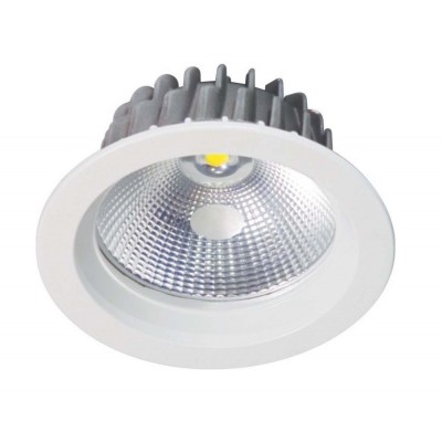 10 Watt LED Arise COB Round Down Light - 120 mm, White