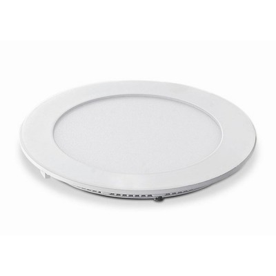 22 Watt LED Elite Round Panel Down Light - 240 mm, White