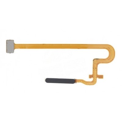 Fingerprint Sensor Flex Cable For Oppo A38 Black By - Maxbhi Com