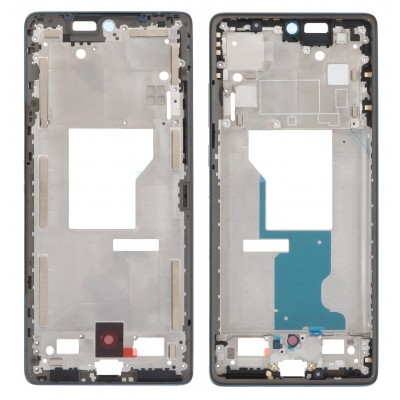 Lcd Frame Middle Chassis For Motorola Edge 50 Fusion Light Blue By - Maxbhi Com