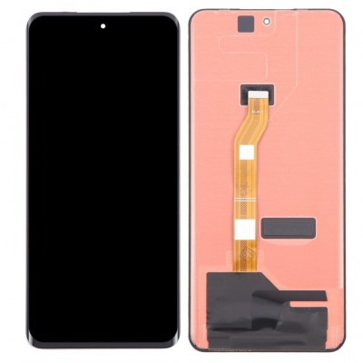 LCD with Touch Screen for Honor X50 5G Black