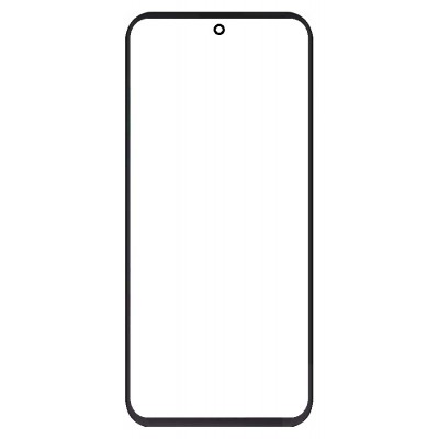 Replacement Front Glass For I Kall S2 Pro Purple By - Maxbhi Com