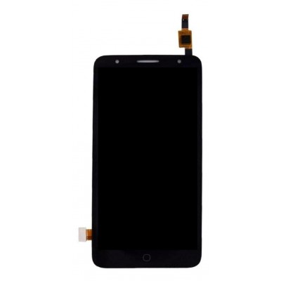 Lcd With Touch Screen For Alcatel Fierce 4 Black By - Maxbhi Com