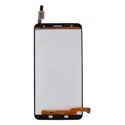 Lcd With Touch Screen For Alcatel Fierce 4 Black By - Maxbhi Com