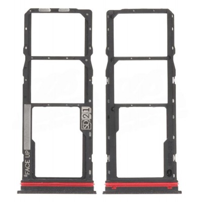 Sim Card Holder Tray For Motorola Moto G04s Black - Maxbhi Com