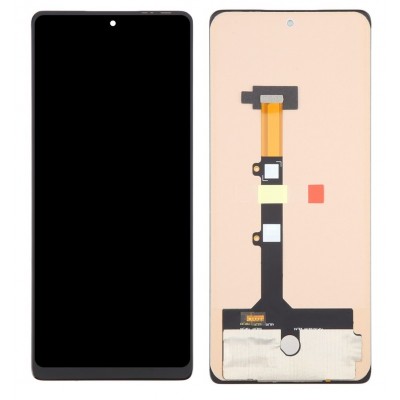 Lcd With Touch Screen For Tecno Camon 30 5g Black By - Maxbhi Com