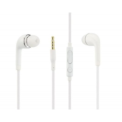 Earphone for Micromax A120 Canvas 2 Colors - Handsfree, In-Ear Headphone, 3.5mm, White