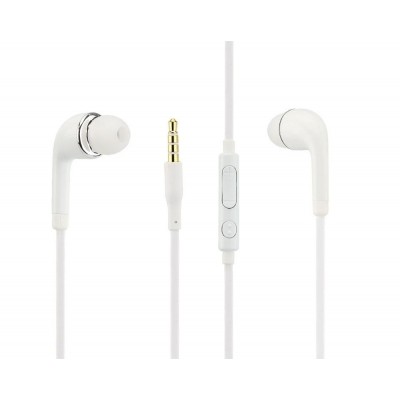 Earphone for Micromax Funbook 3G P600 - Handsfree, In-Ear Headphone, 3.5mm, White