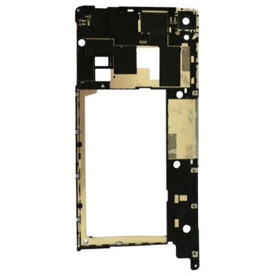 Middle Frame Ring Only For Sony Xperia Xa Ultra Dual F3216 White By - Maxbhi Com