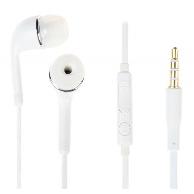 Earphone for Nokia E50 - Handsfree, In-Ear Headphone, White