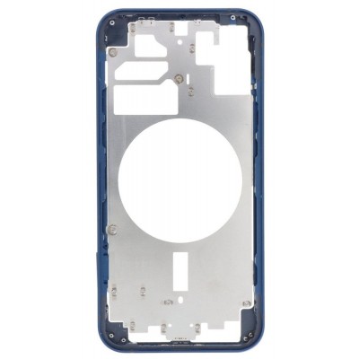 Lcd Frame Middle Chassis For Apple Iphone 12 Blue By - Maxbhi Com
