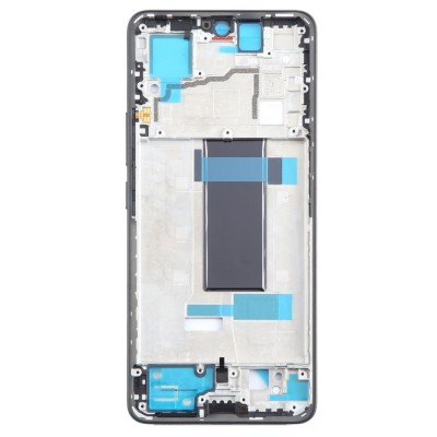 Lcd Frame Middle Chassis For Xiaomi Redmi Note 13 Pro 5g Black By - Maxbhi Com