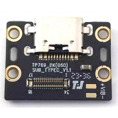 Charging Connector Flex Pcb Board For Blackview Tab 18 By - Maxbhi Com