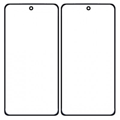 Replacement Front Glass For Realme Gt 6t Silver By - Maxbhi Com