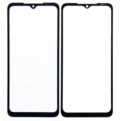 Replacement Front Glass For Umidigi Bison X10 Black By - Maxbhi Com