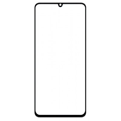 Replacement Front Glass For Realme Narzo N63 Black By - Maxbhi Com