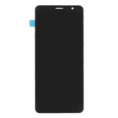 Lcd With Touch Screen For Zte Blade Max View Black By - Maxbhi Com