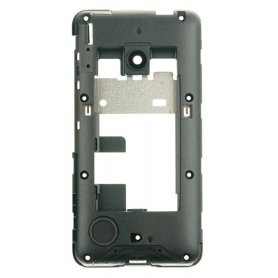 Middle Frame Ring Only For Nokia Lumia 530 Rm1017 Orange By - Maxbhi Com