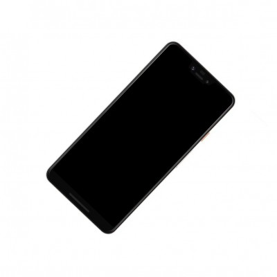 Camera Lens Glass with Frame for Google Pixel 3 XL Black