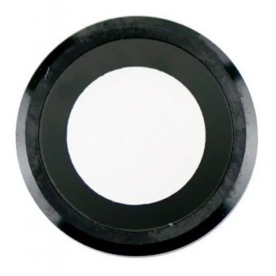 Camera Lens Glass With Frame For Apple Iphone 6 Black By - Maxbhi Com