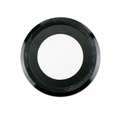 Camera Lens Glass With Frame For Apple Iphone 6 Plus Black By - Maxbhi Com