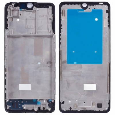 Lcd Frame Middle Chassis For Vivo Y27 5g Black By - Maxbhi Com