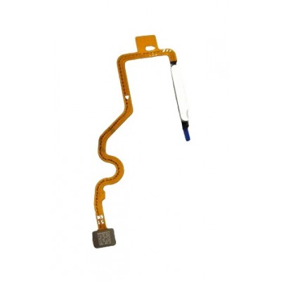Fingerprint Sensor Flex Cable For Infinix Hot 40 White By - Maxbhi Com