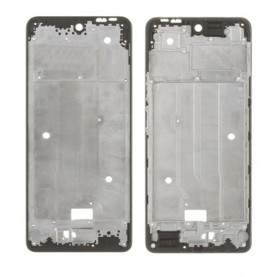 Lcd Frame Middle Chassis For Infinix Hot 40 Black By - Maxbhi Com