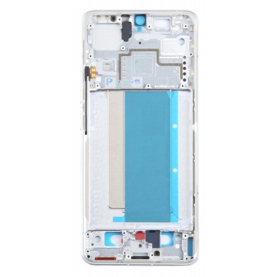 Lcd Frame Middle Chassis For Xiaomi Redmi K70 White By - Maxbhi Com