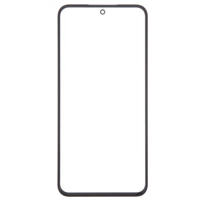 Replacement Front Glass For Samsung Galaxy A35 5g Black By - Maxbhi Com