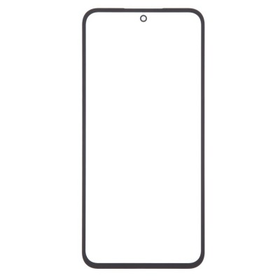 Replacement Front Glass For Samsung Galaxy A35 5g Black By - Maxbhi Com