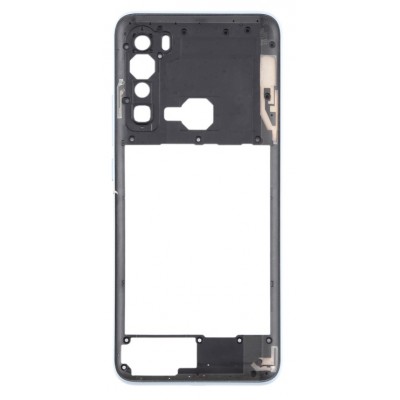 Middle Frame Ring Only For Htc U20 White By - Maxbhi Com