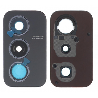 Camera Lens Glass With Frame For Oppo A3 Pro 5g India Black By - Maxbhi Com