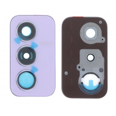 Camera Lens Glass With Frame For Oppo A3 Pro 5g India Purple By - Maxbhi Com