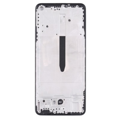 Lcd Frame Middle Chassis For Oppo Reno 5 Z White By - Maxbhi Com