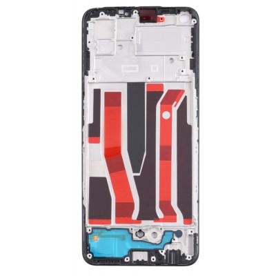 Lcd Frame Middle Chassis For Oppo Reno 5 Z White By - Maxbhi Com