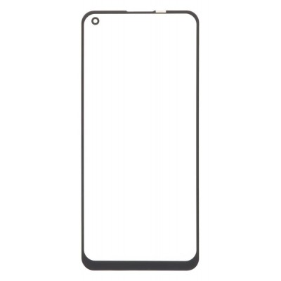 Replacement Front Glass For Oppo Reno 5 Z White By - Maxbhi Com
